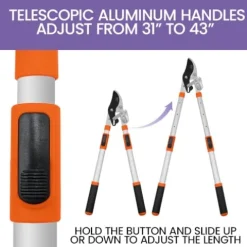 Zenport LRT10-12PK Hand Lopper Orange