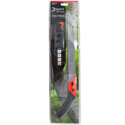 Zenport Pruning Saw S330-12PK 13-Inch Blade with Sheath Orange