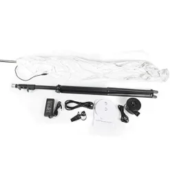 ZHFEISY LED Inflatable Balloon with Tripod Stand for Event Advertising LED White Light