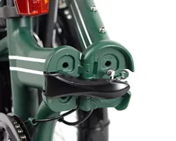 ZiZZO Forte Heavy Duty Folding Bike 20-Inch Green 8