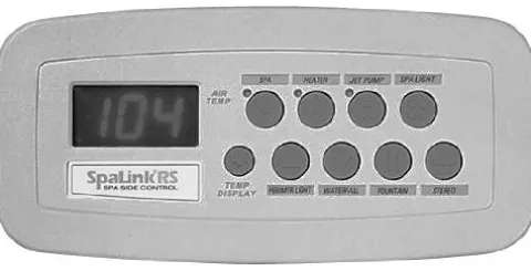 Zodiac 8-Function SpaLink Remote Replacement for Jandy AquaLink RS System, 150-Feet