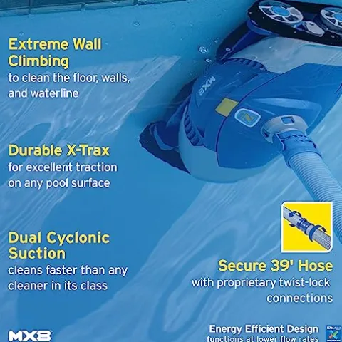 Zodiac MX8 Suction Pool Cleaner Blue