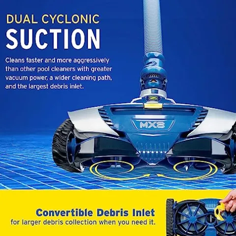 Zodiac MX8 Suction Pool Cleaner Blue