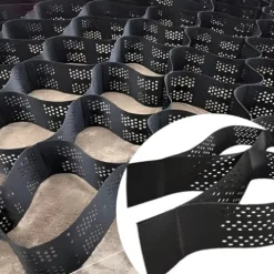 ZoyrA 6x10m Geogrid for Road and Garden Edging H-10cm